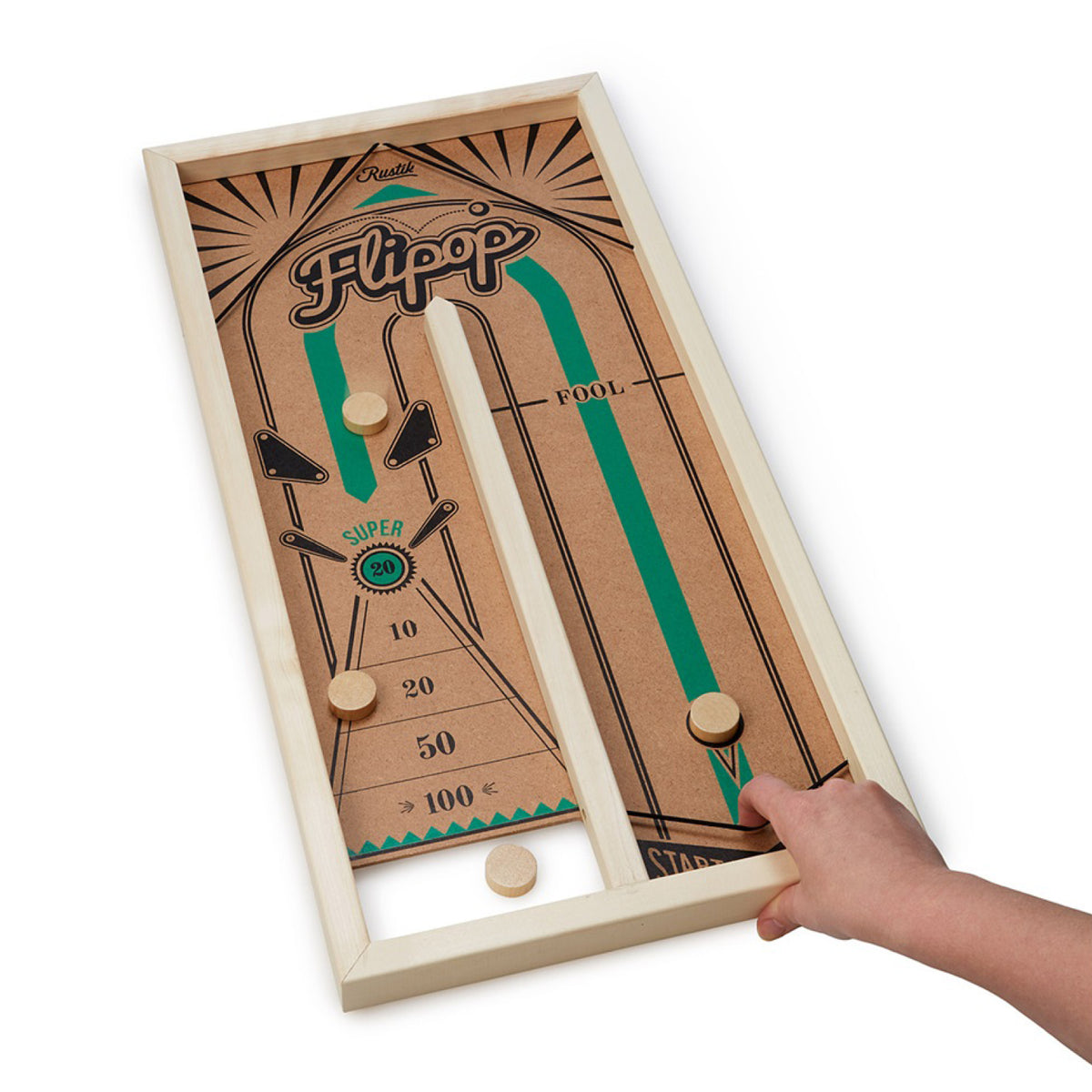 Jeu d'adresse Flipop, vue 2