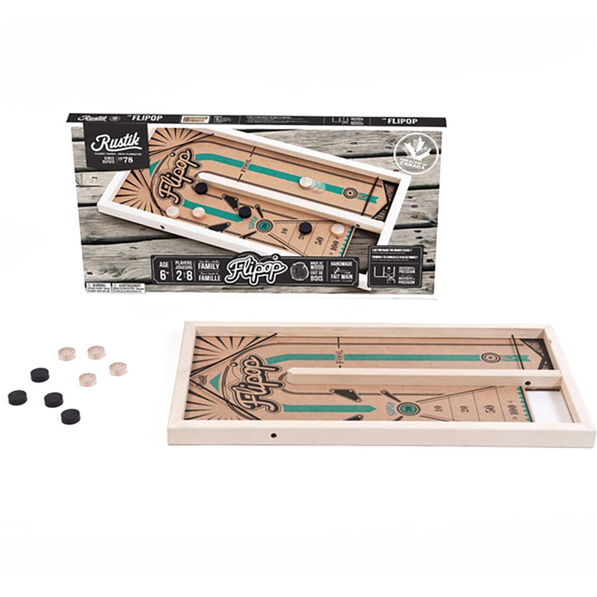 Jeu d'adresse Flipop, vue 3