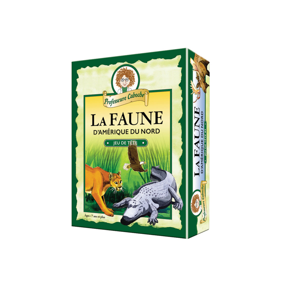 Jeu de trivia Prof. Caboche La Faune d'Amérique du Nord, Outset