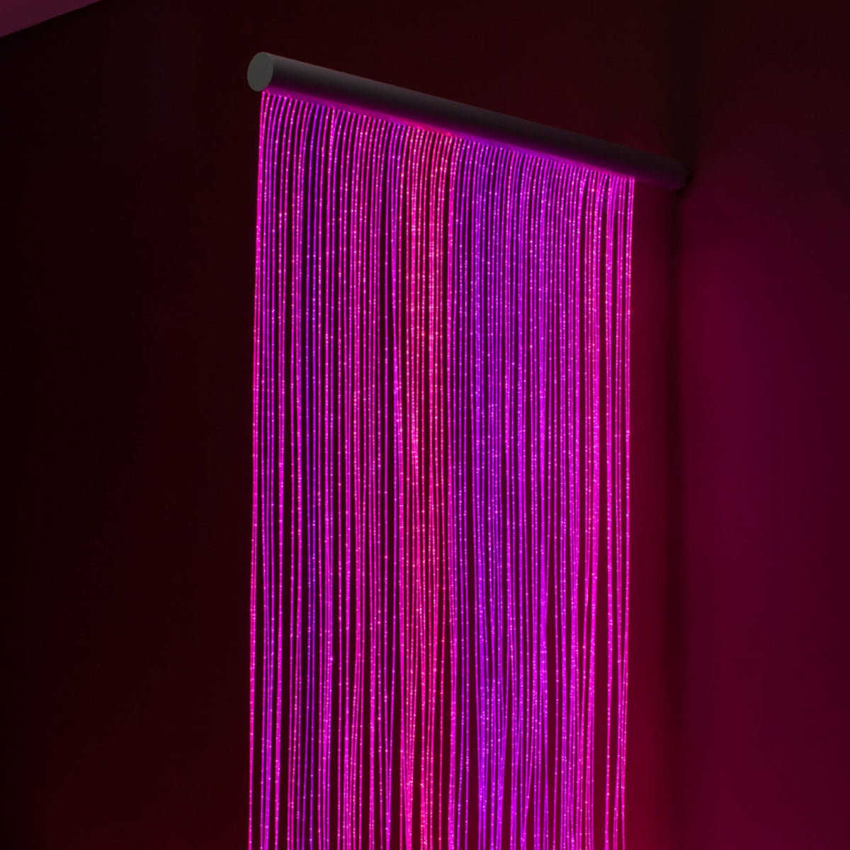 Rideau de fibre optique lumineuse 1 m x 2 m