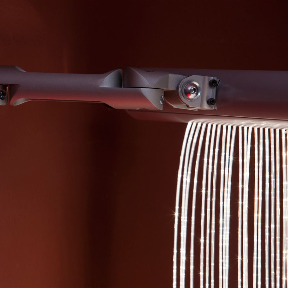Rideau de fibre optique lumineuse 1,2 m x 2 m