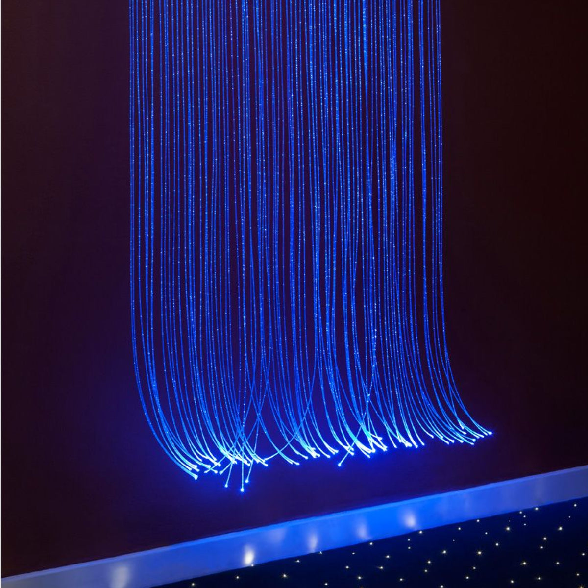 Rideau de fibre optique lumineuse, vue 6