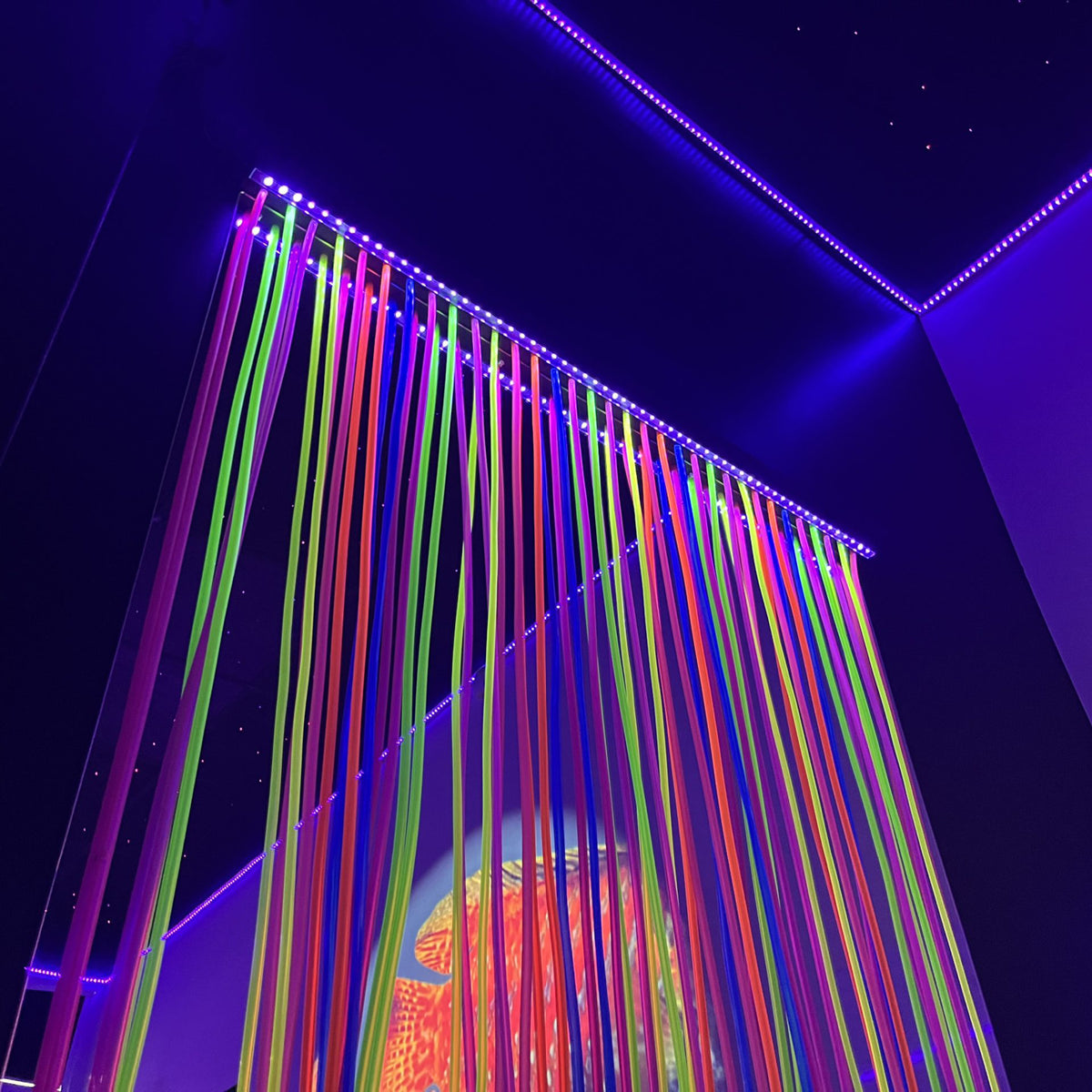 Cascade UV en fibre optique 1 m x 2 m