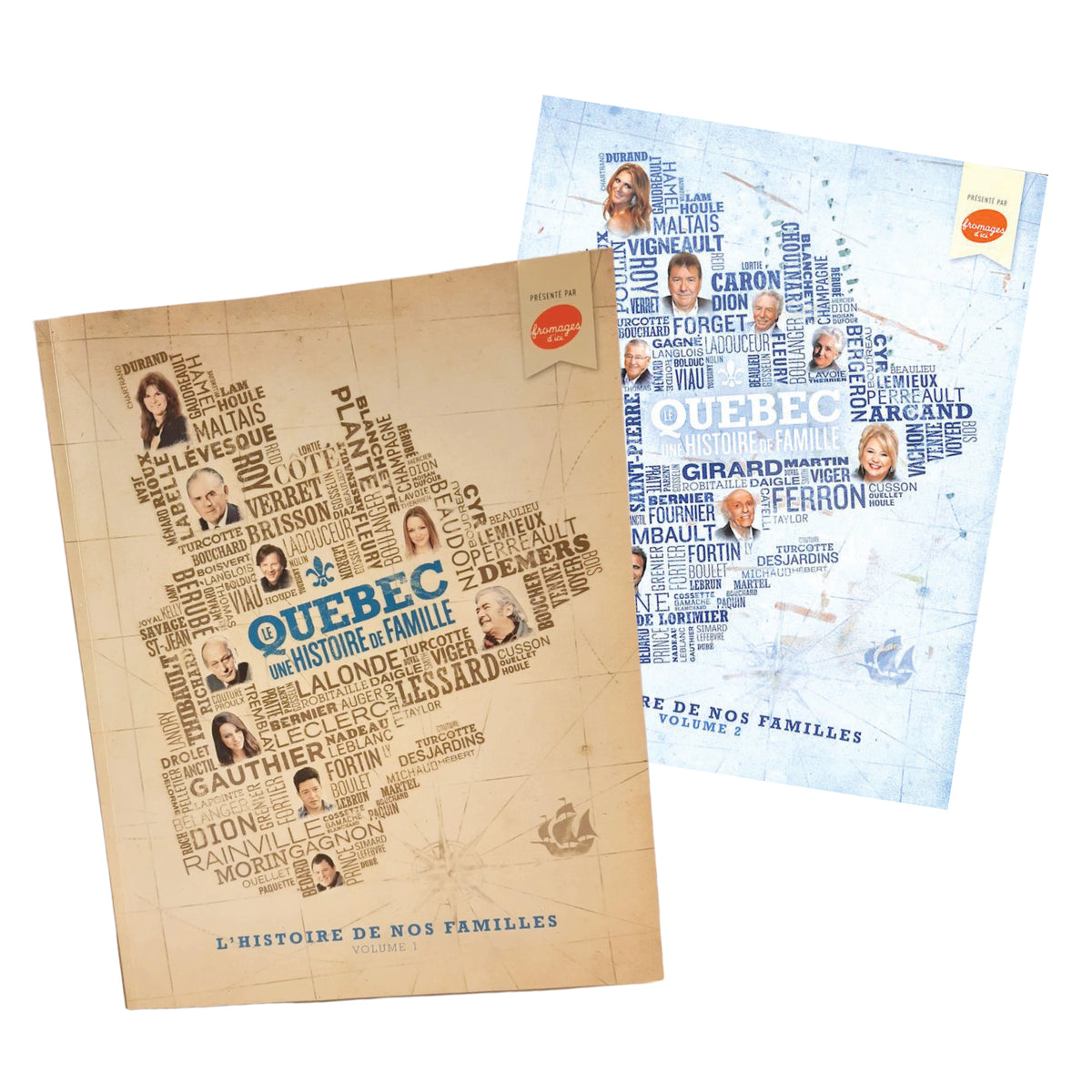 L'histoire de nos familles Vol. 1 et 2