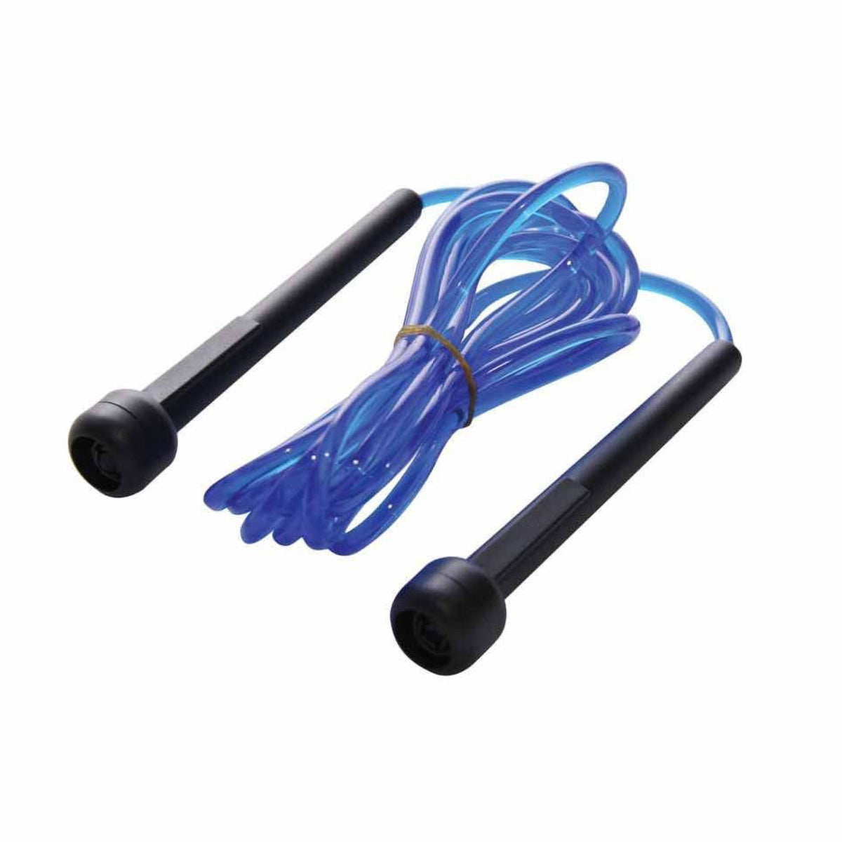 Corde à sauter 2,44 m bleue, AQUAM