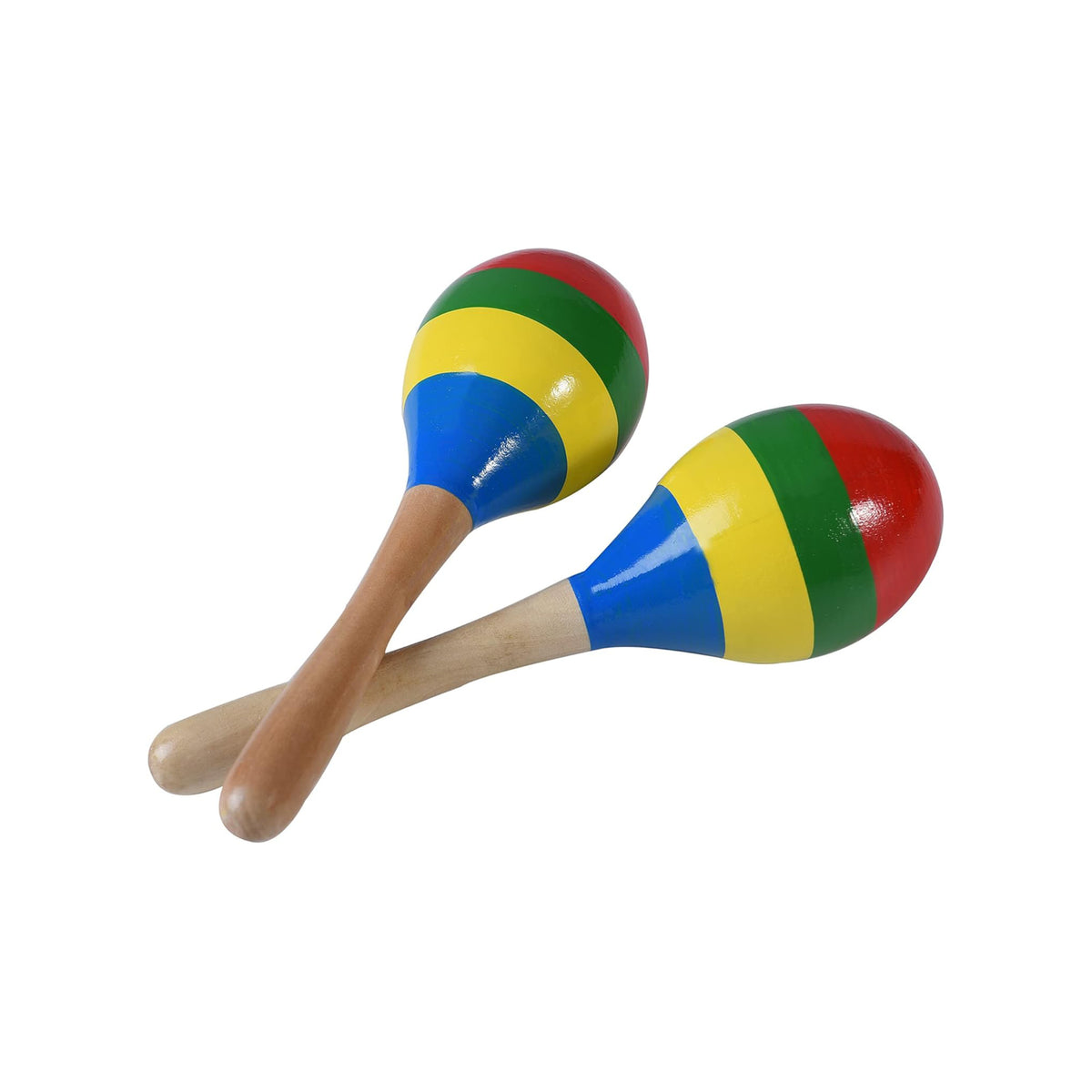 Paire de maracas en bois, DOMG