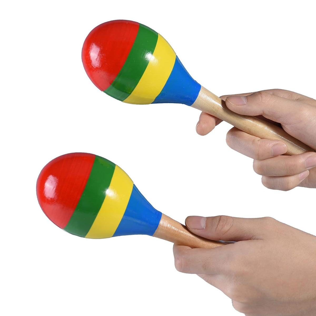 Maracas en bois, vue 4