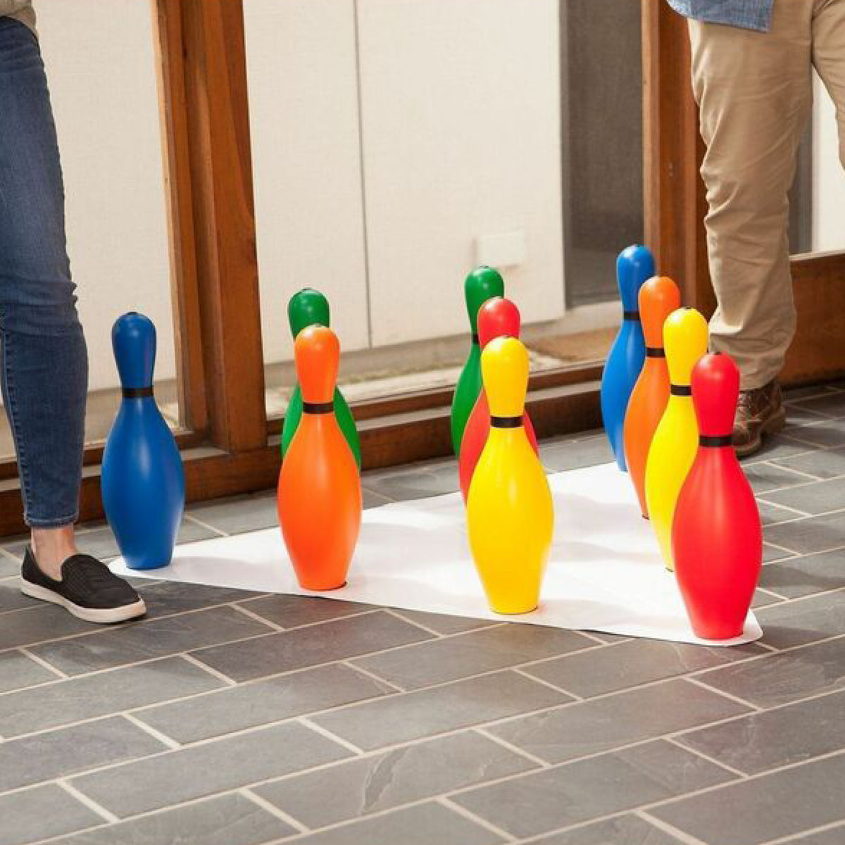Quilles multicolores, vue 4
