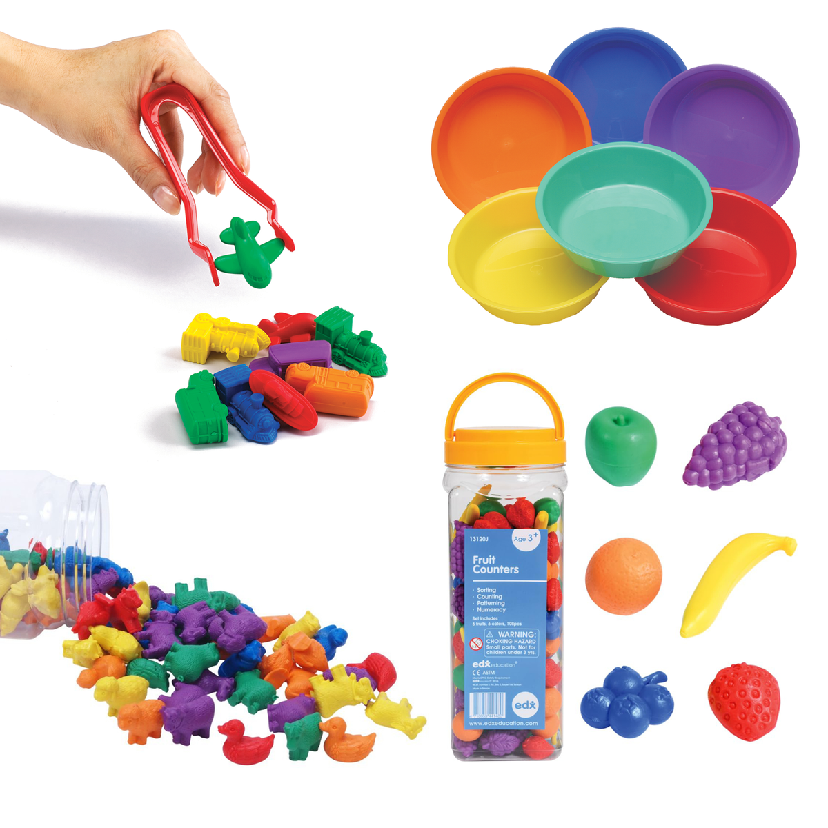 Ensemble Deluxe de tri et de manipulation, EDXeducation