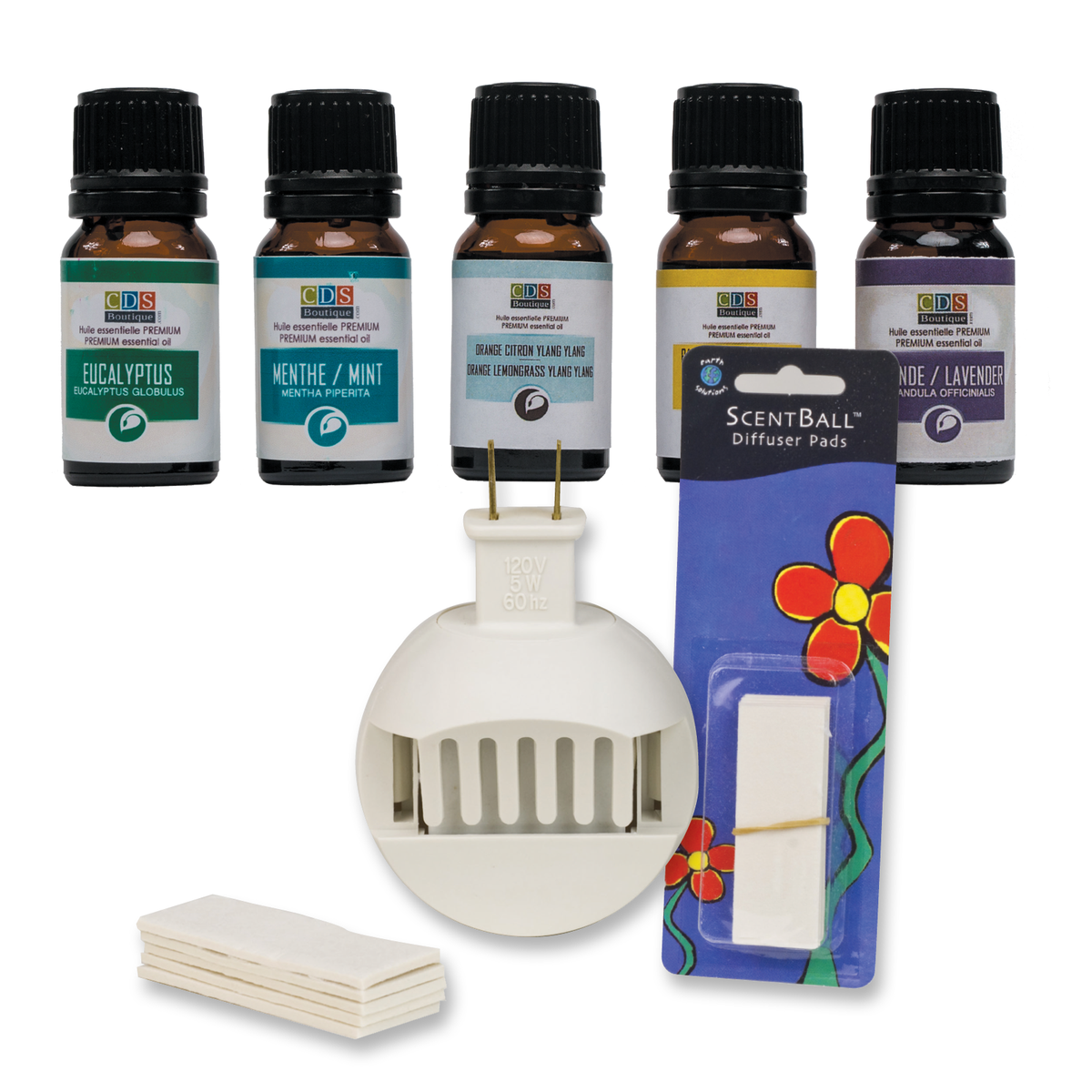 Ensemble économique d'aromathérapie