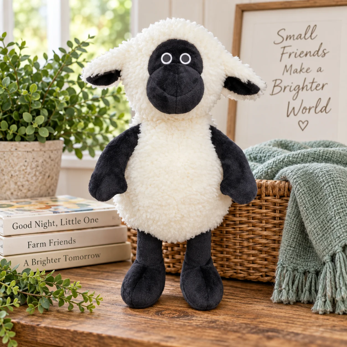 Peluche chauffante mouton, vue 2