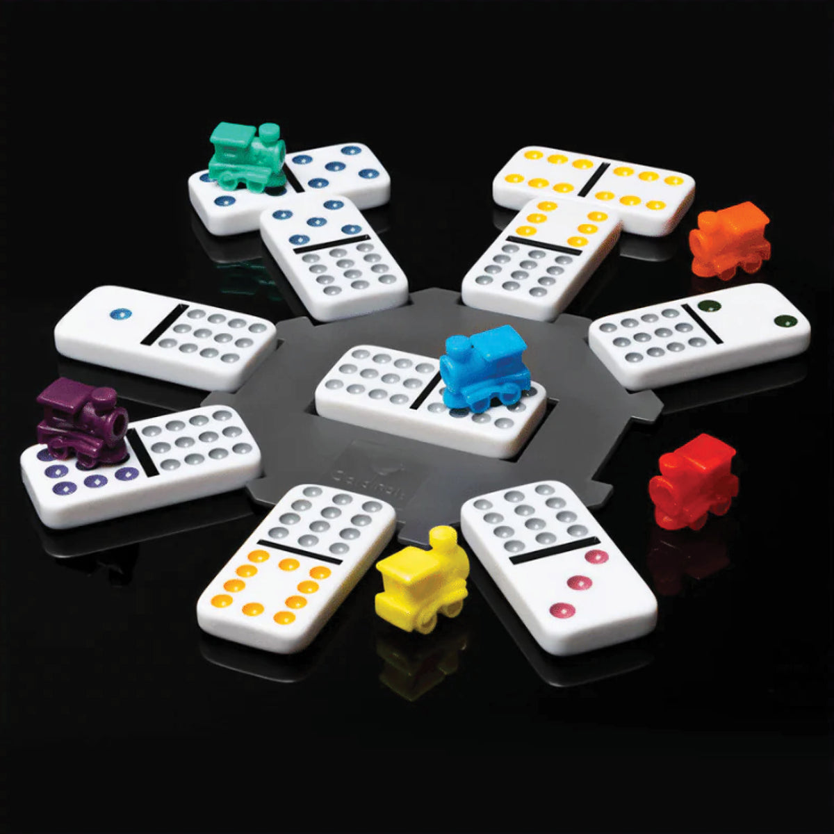 Dominos Train mexicain double 12, vue 2