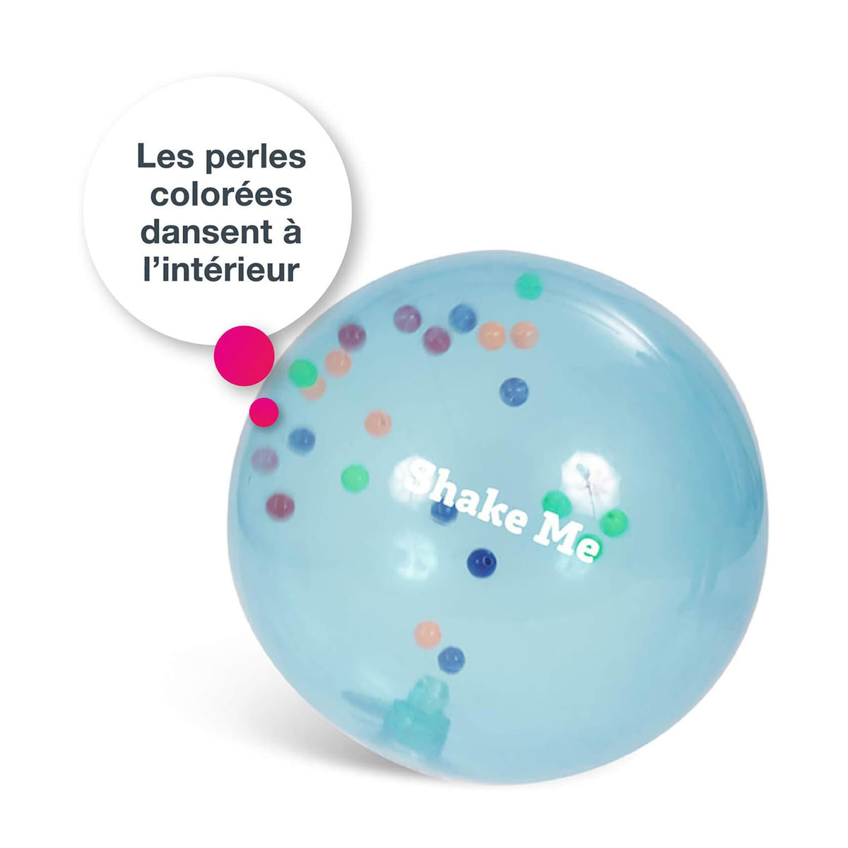 Ballon à billes arc-en-ciel, vue 5