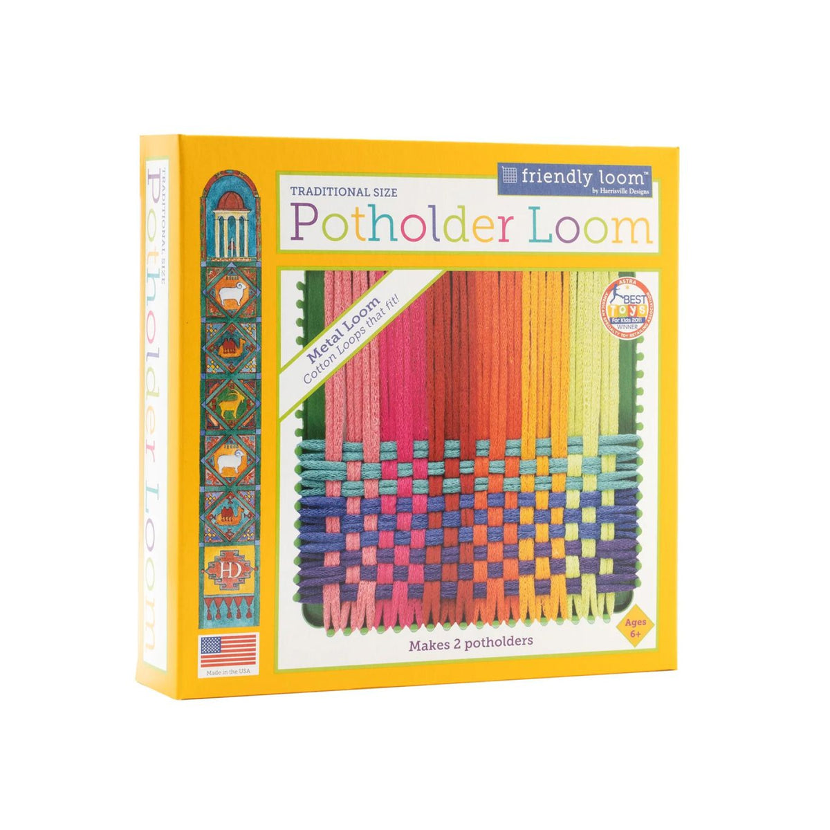 Métier à tisser pour sous-plats Potholder Loom, Friendly Loom