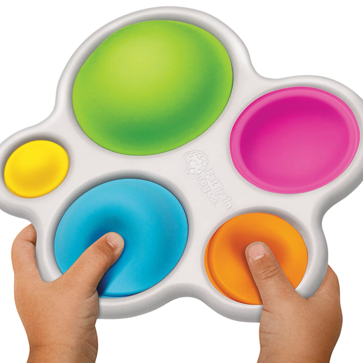 Fidget sensoriel Dimpl, vue 3