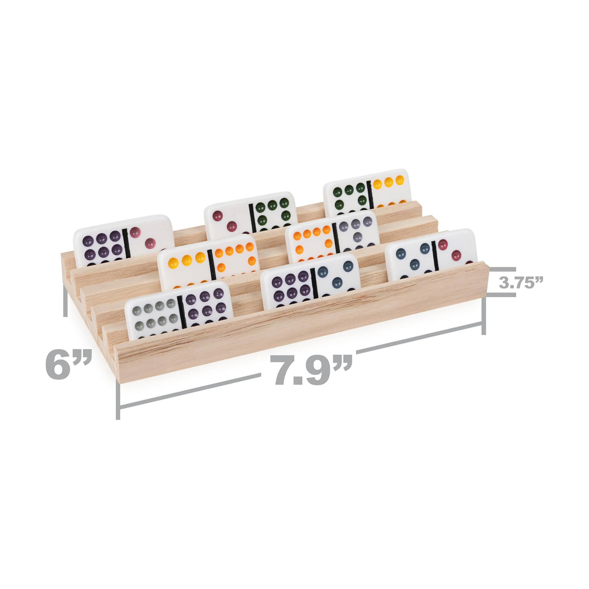 Supports en bois pour dominos (4), vue 5