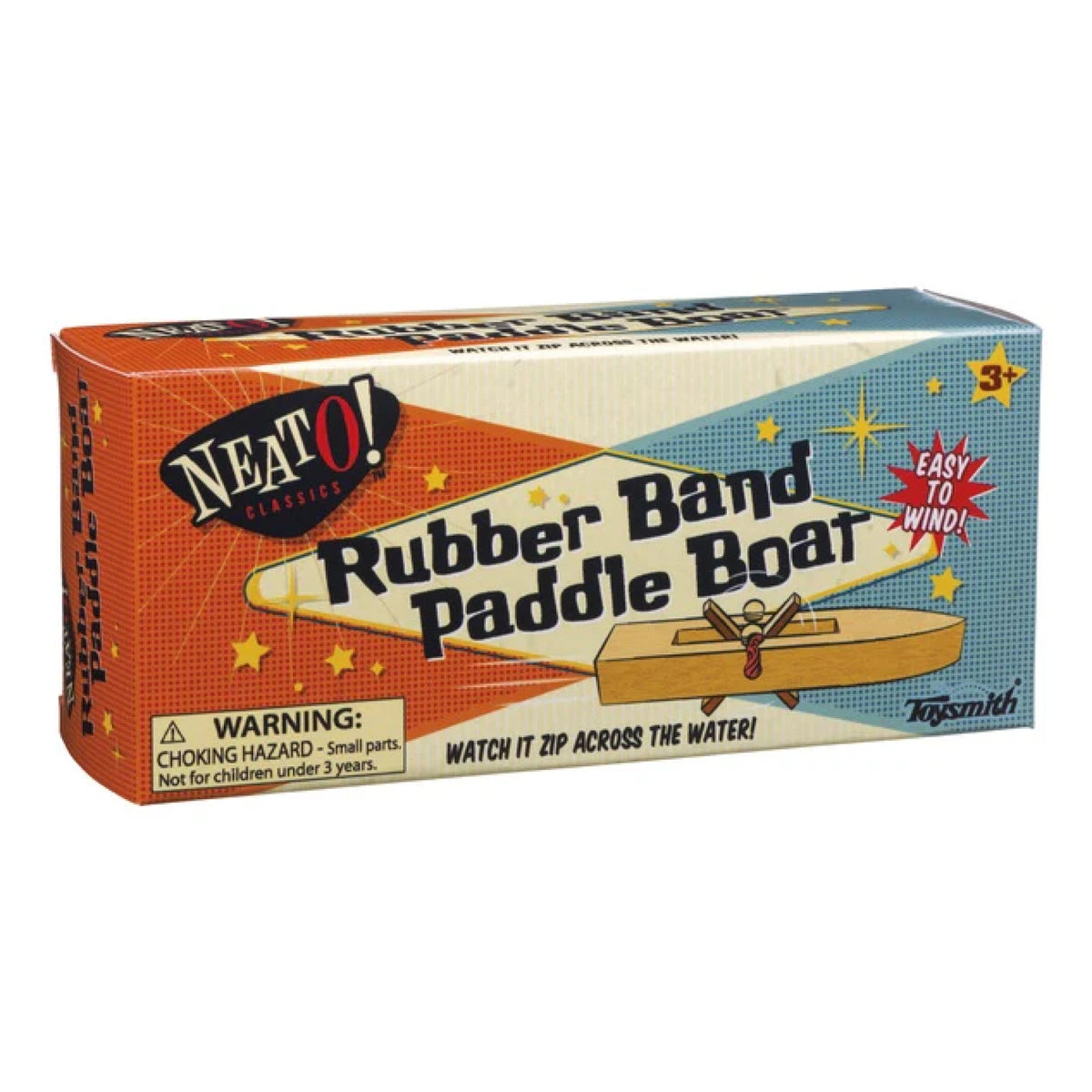 Bateau à pédale en bois, Toysmith