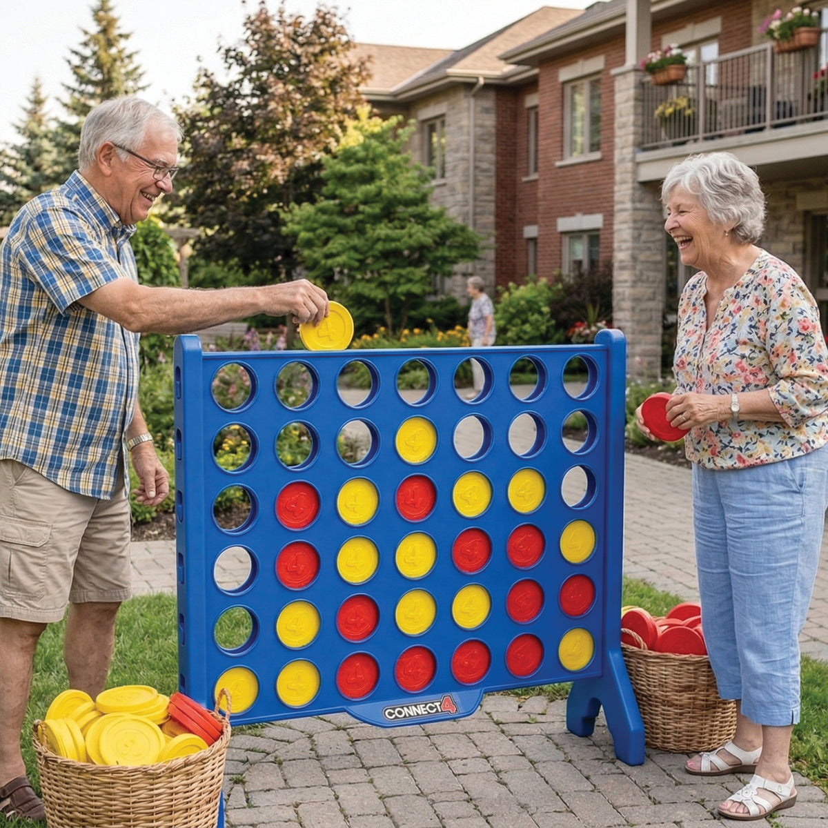 Connect 4 géant, vue 2