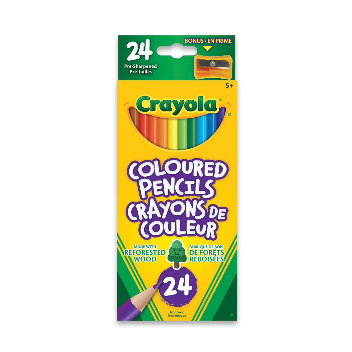 Crayons de couleur Crayola (24)