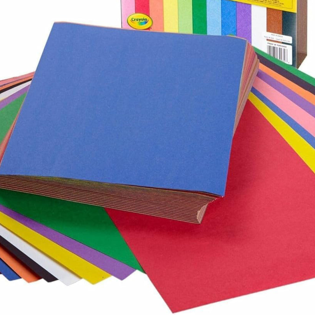 Bloc de papier construction, vue 4