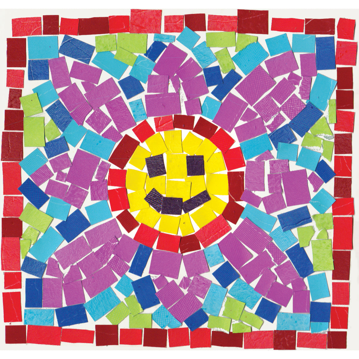 Carrés de mosaïque, vue 3
