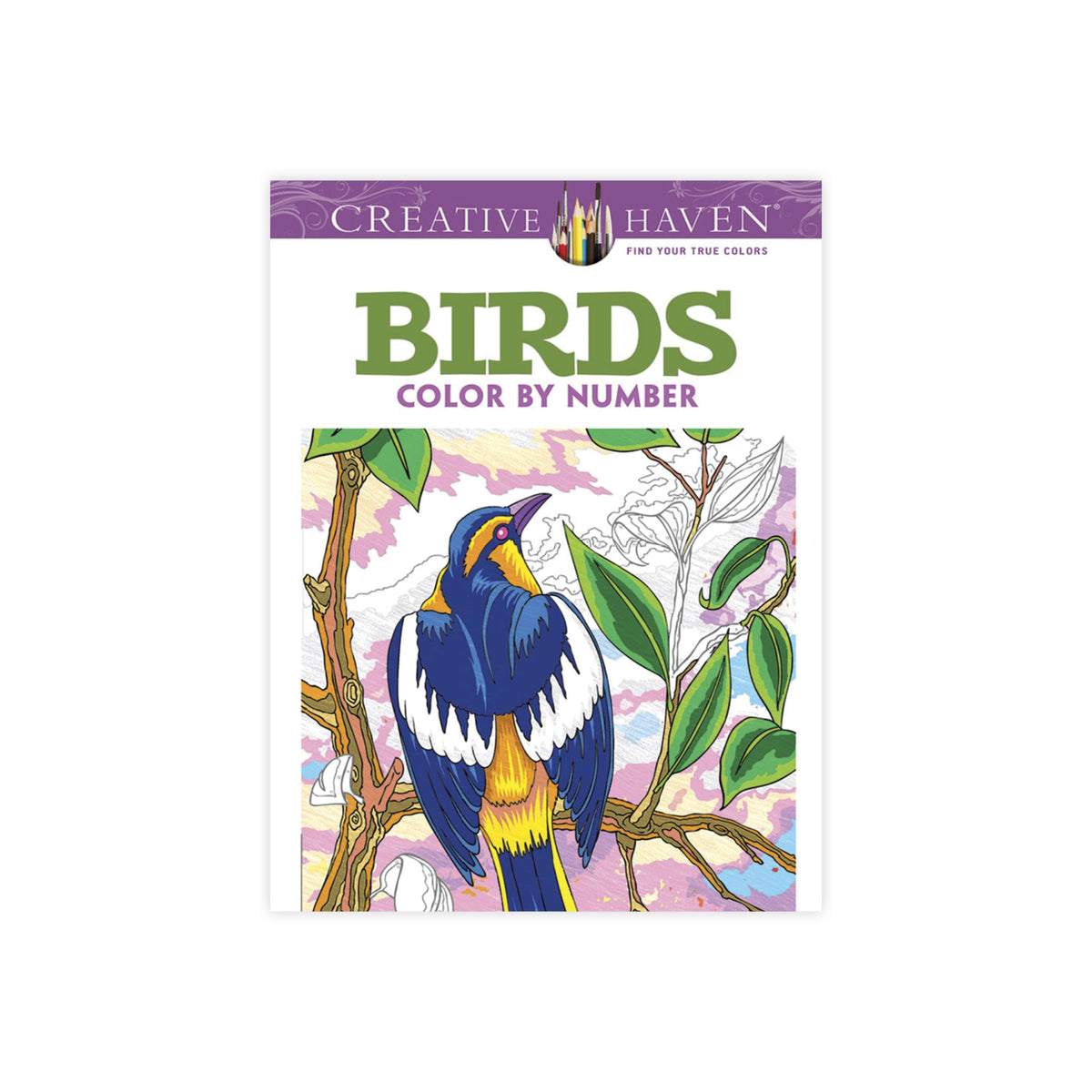 Cahier à numéros Oiseaux, Creative Haven