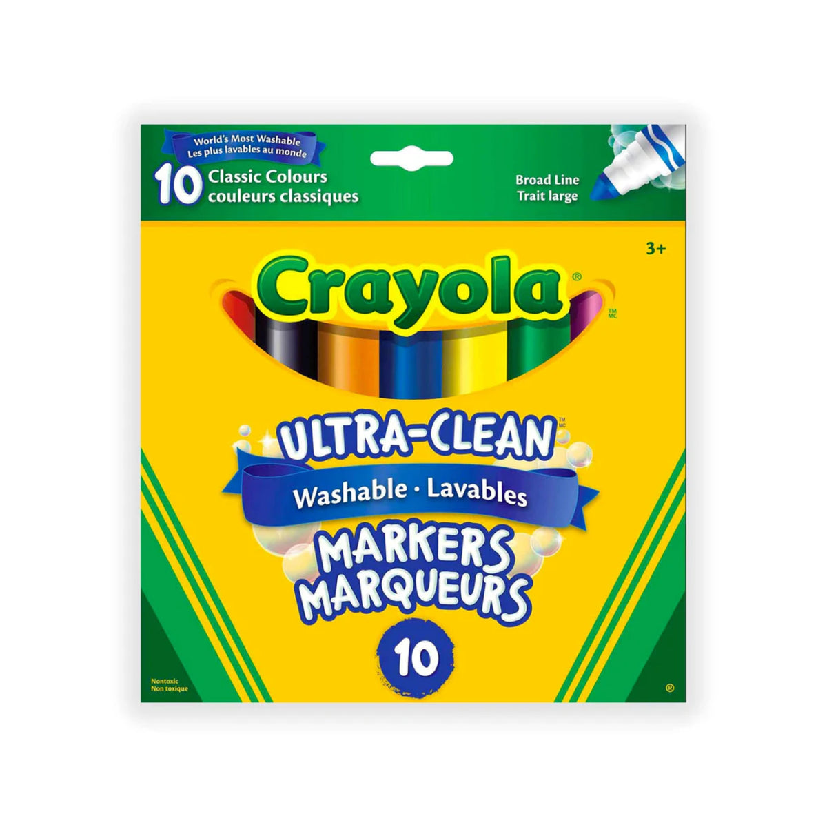Marqueurs lavables (10), Crayola