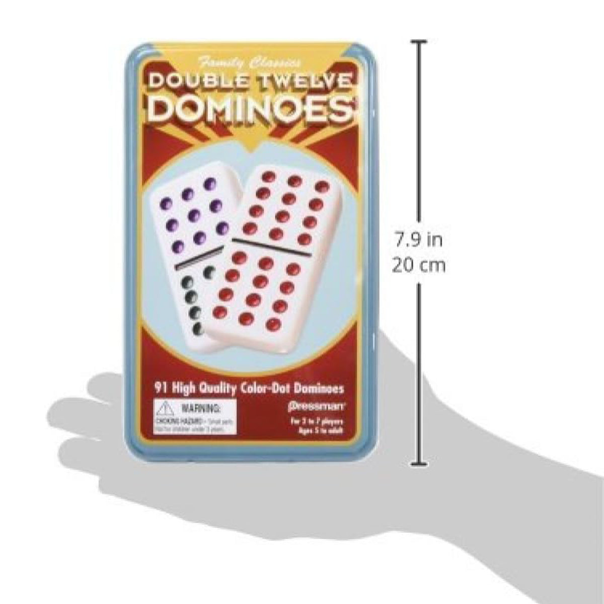 Dominos double 12, vue 4