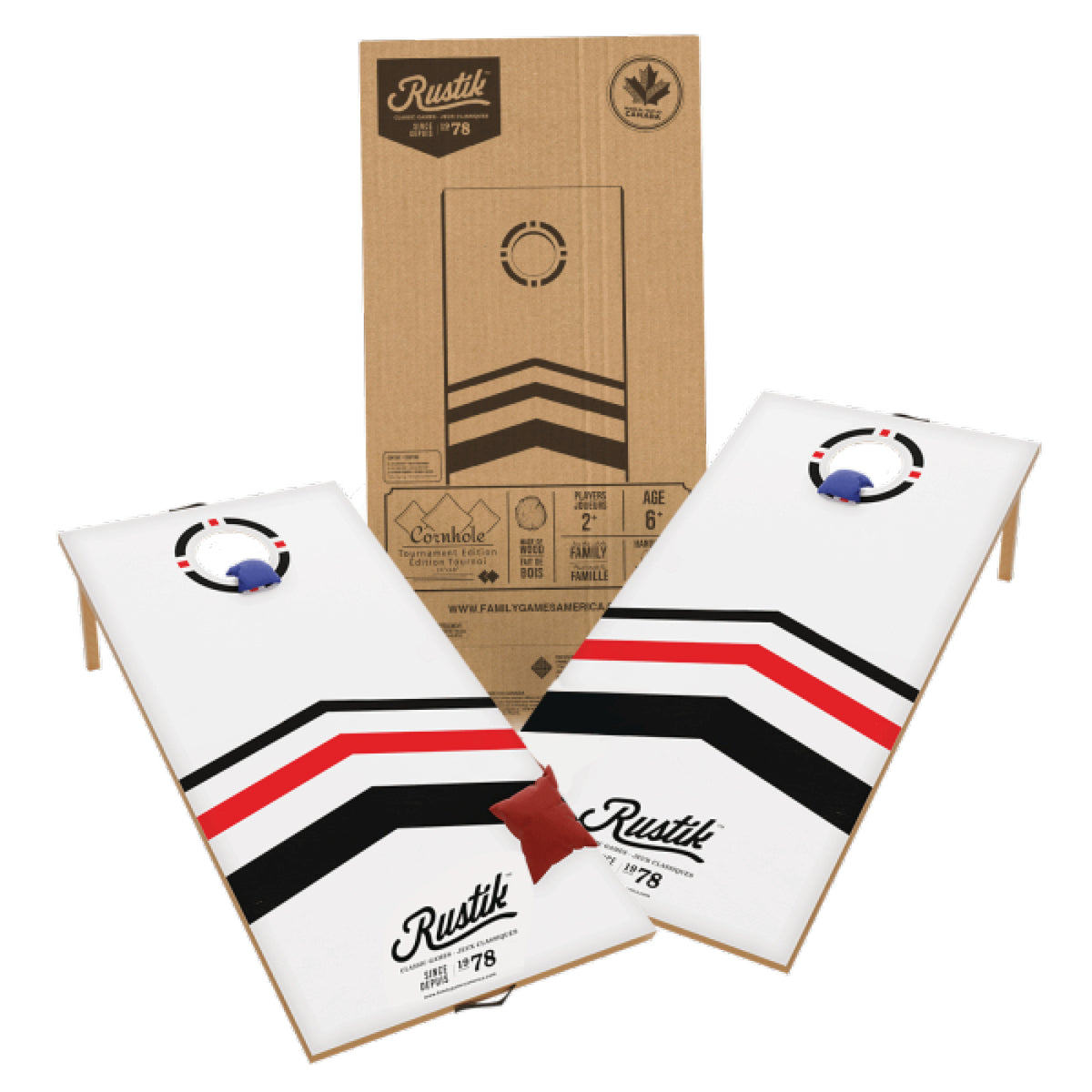 Jeu de poches Cornhole pliable Rustik