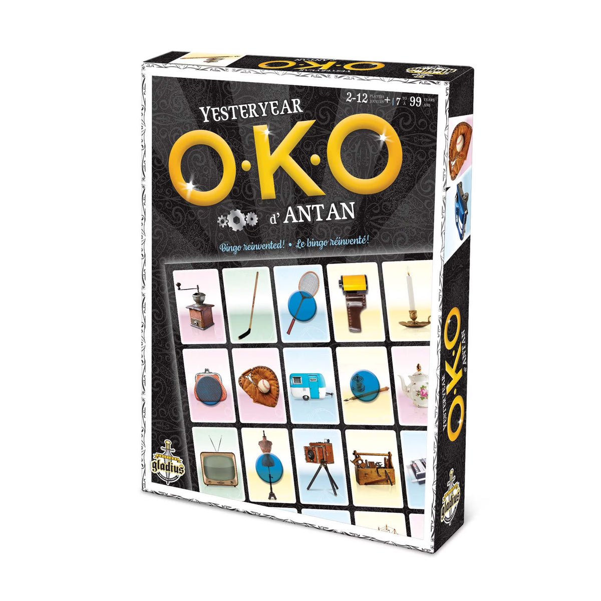 Jeu de bingo en images O-K-O d'Antan