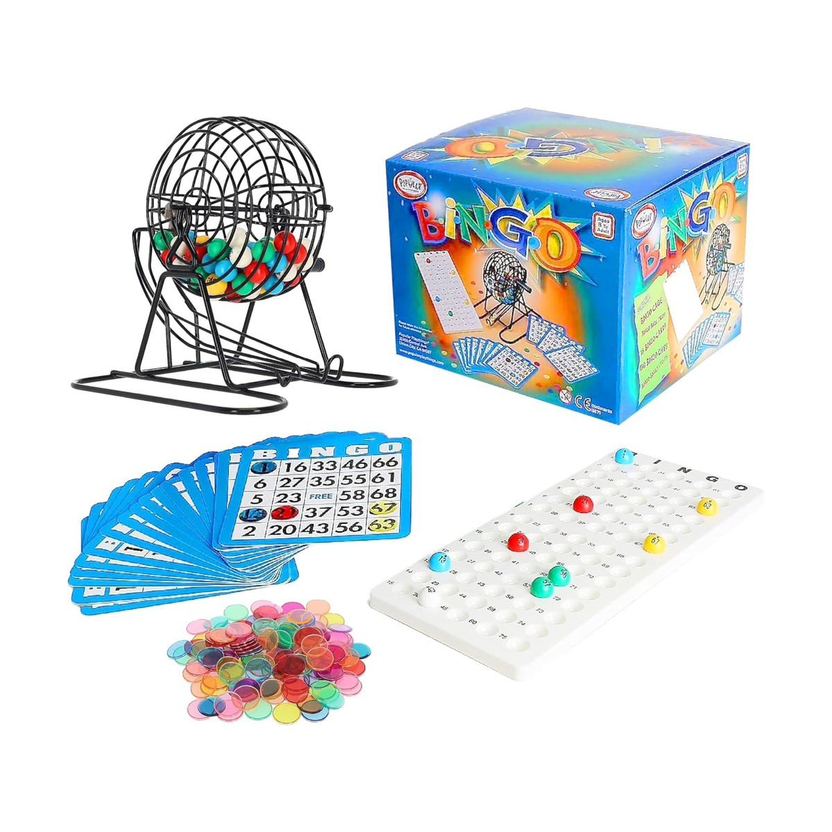 Ensemble de jeu de bingo économique, Popular Playthings