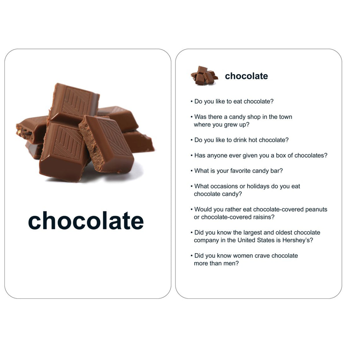 Conversation Cards for Adults Vol. 1, vue 3