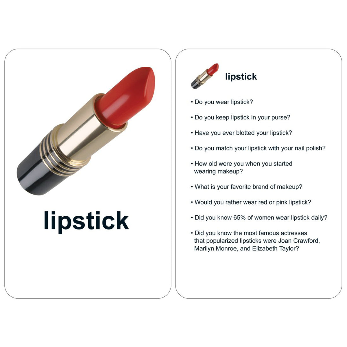 Conversation Cards for Adults Vol. 1, vue 5