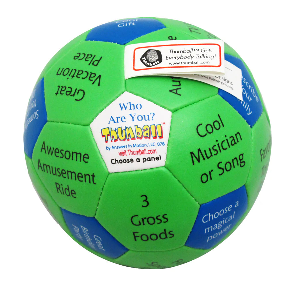Ballon de discussion Who Are You Thumball