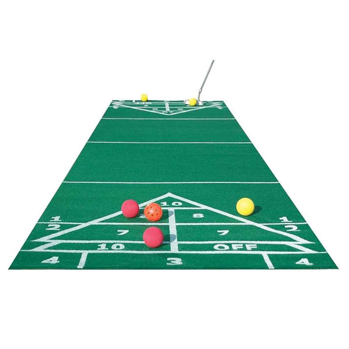 Parcours de golf et shuffleboard