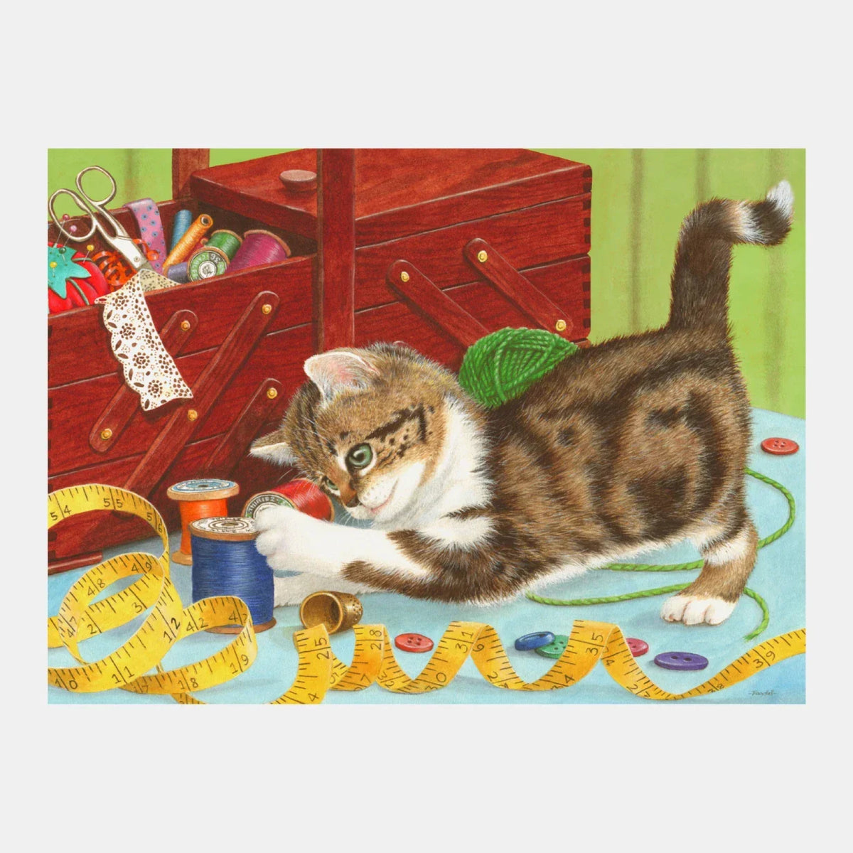 Casse-tête adapté Chat, vue 3