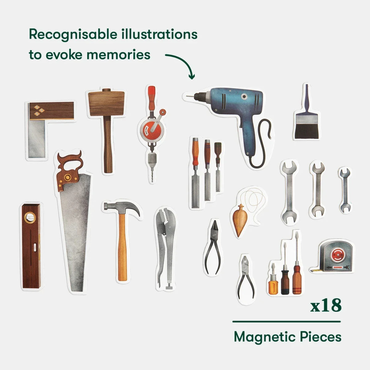 Scène magnétique Atelier d'outils, vue 3