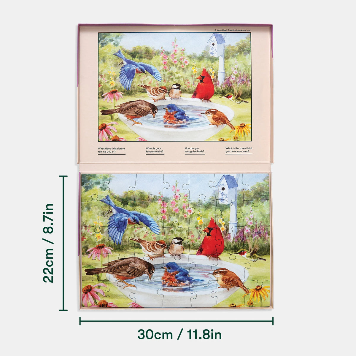 Casse-tête adapté Oiseaux baigneurs, vue 4