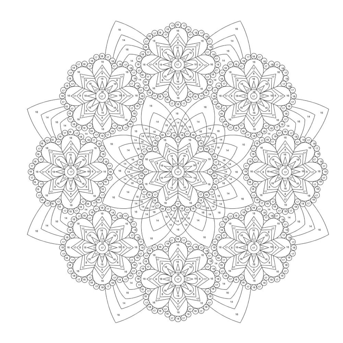 Cahier Mandalas, vue 4