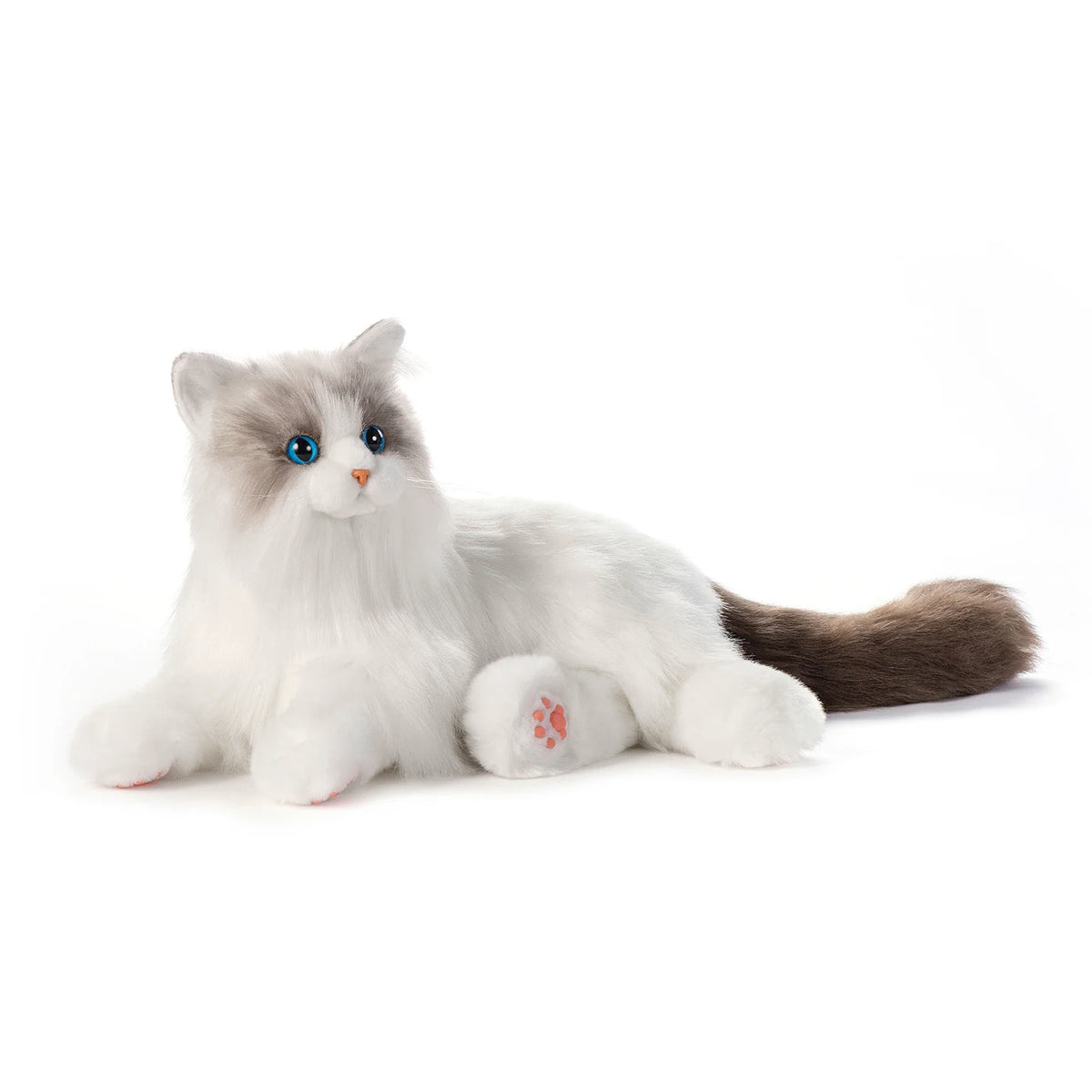 Chatte sibérienne réaliste en peluche, Chongker