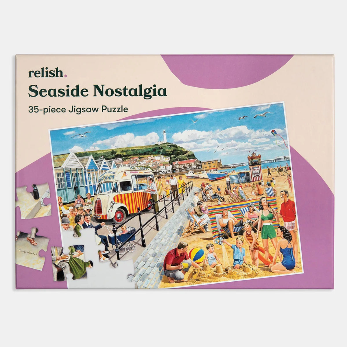 Casse-tête adapté Nostalgie à la plage 35 morceaux, Relish