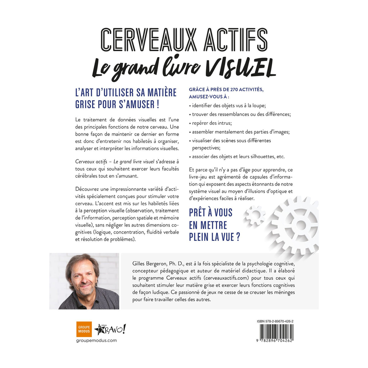 Cerveaux actifs Visuel, vue 2