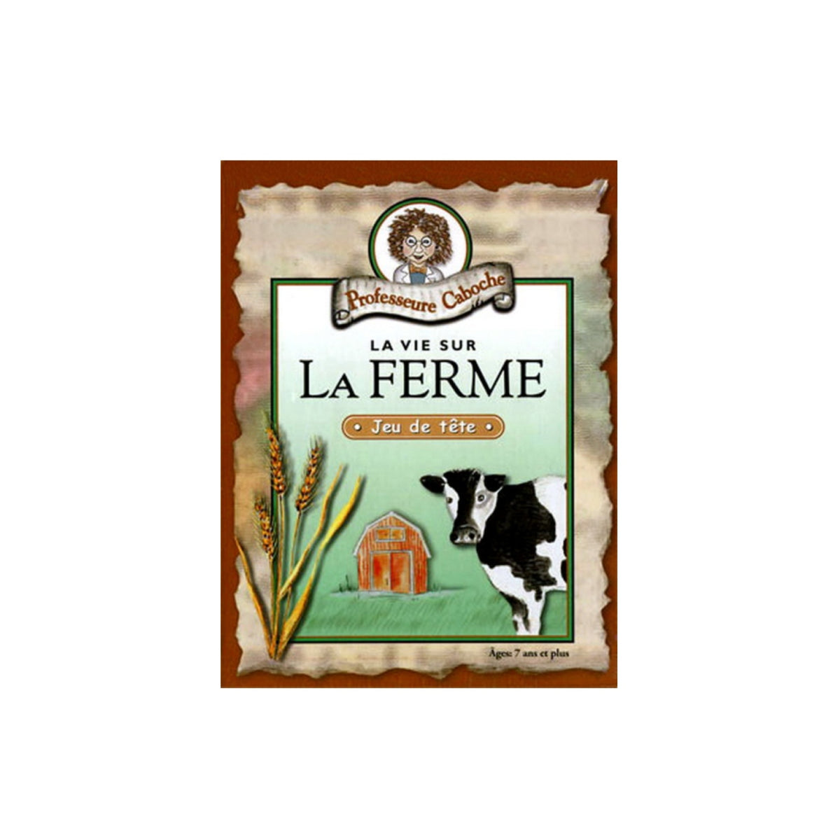Jeu de trivia Prof. Caboche La ferme, Outset