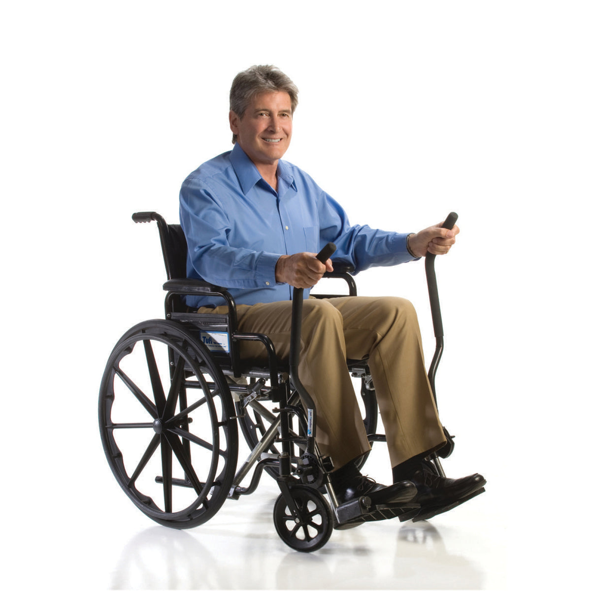 Poignées d'exercice Love Handles RX pour fauteuil roulant