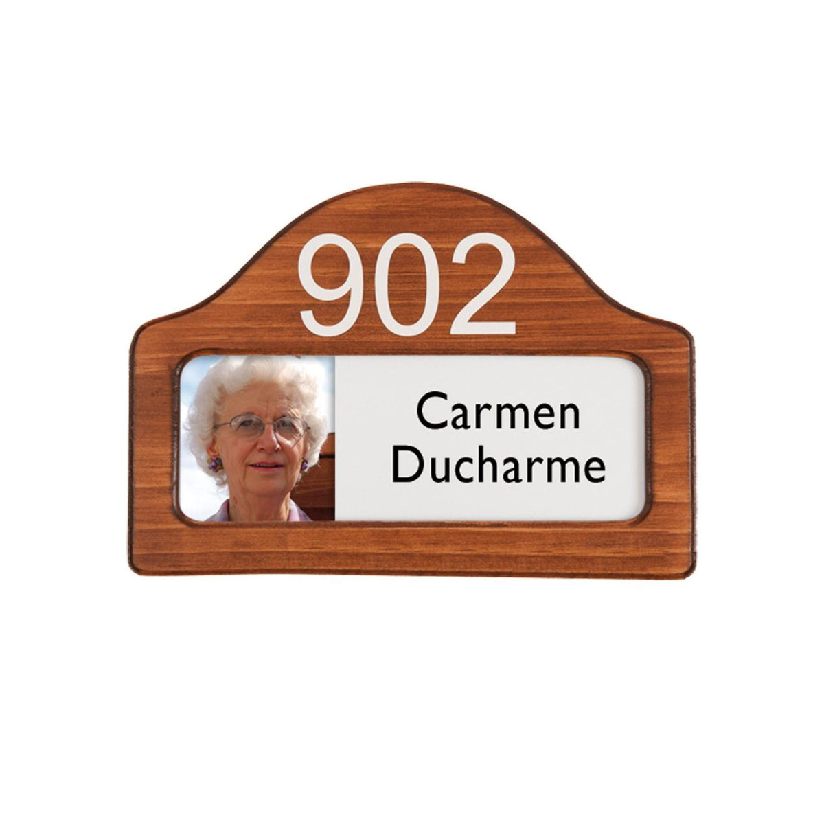 Plaque de chambre simple 7 x 10 po