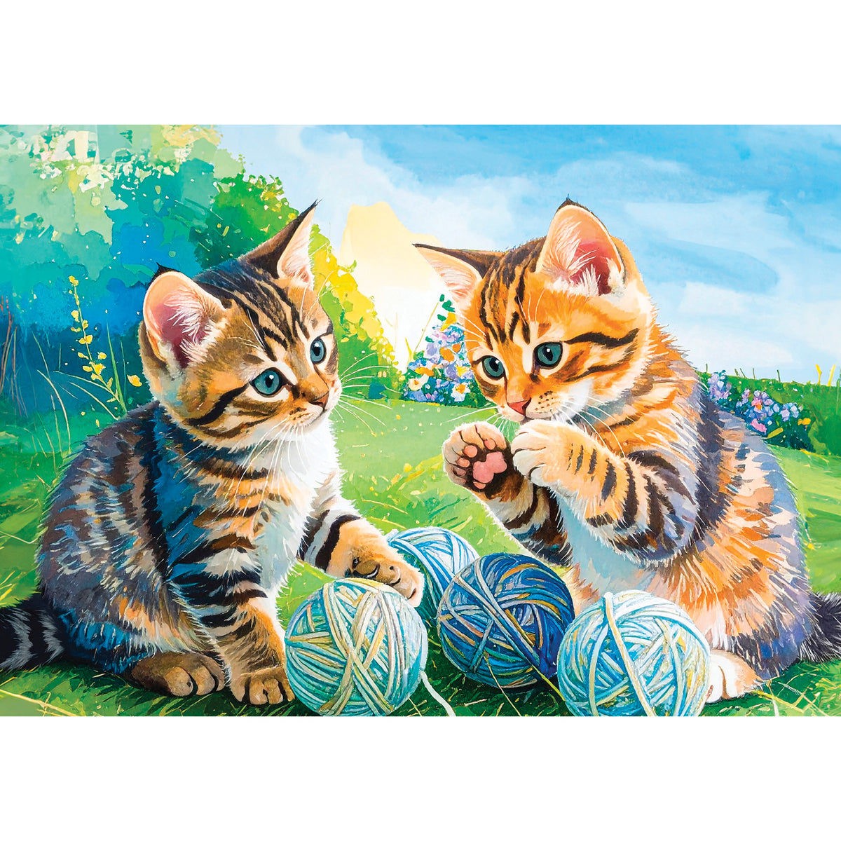 Casse-tête chat 24 morceaux, Joyful