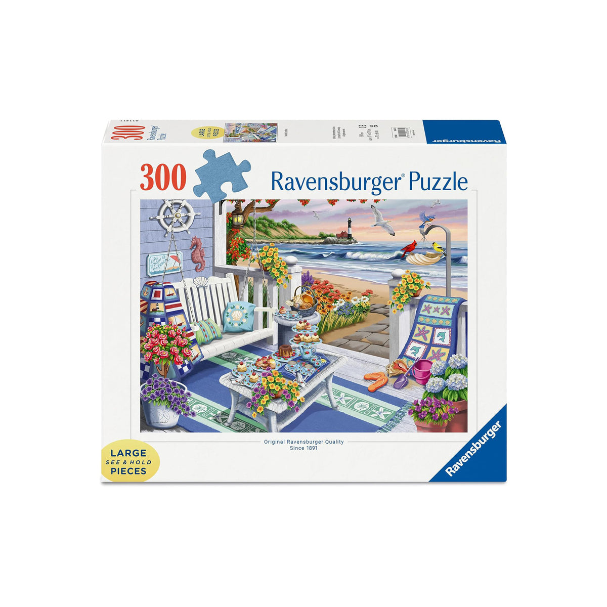 Casse-tête Goûter bord de mer 300 morceaux, Ravensburger
