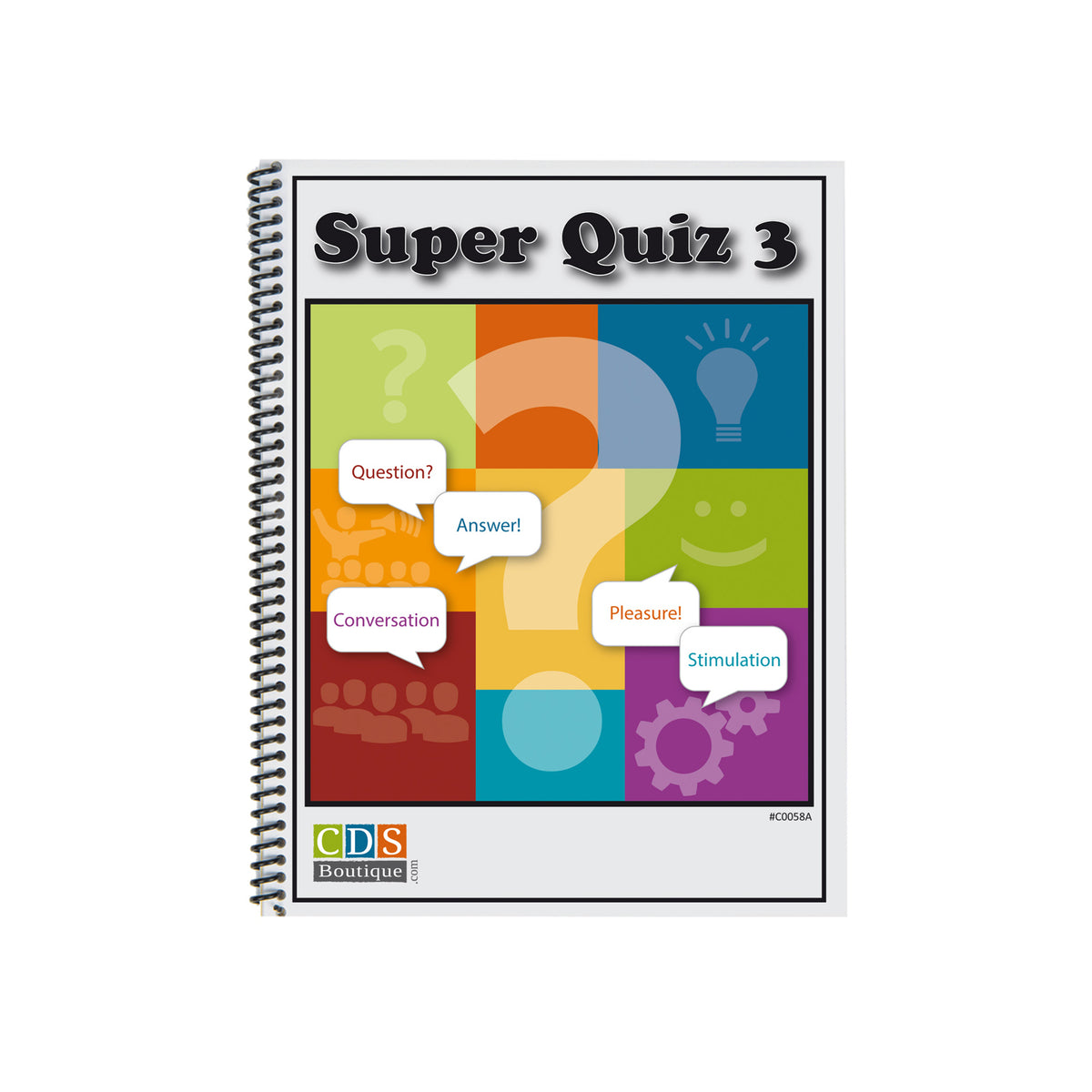 Cahier Super Quiz 3, version anglaise