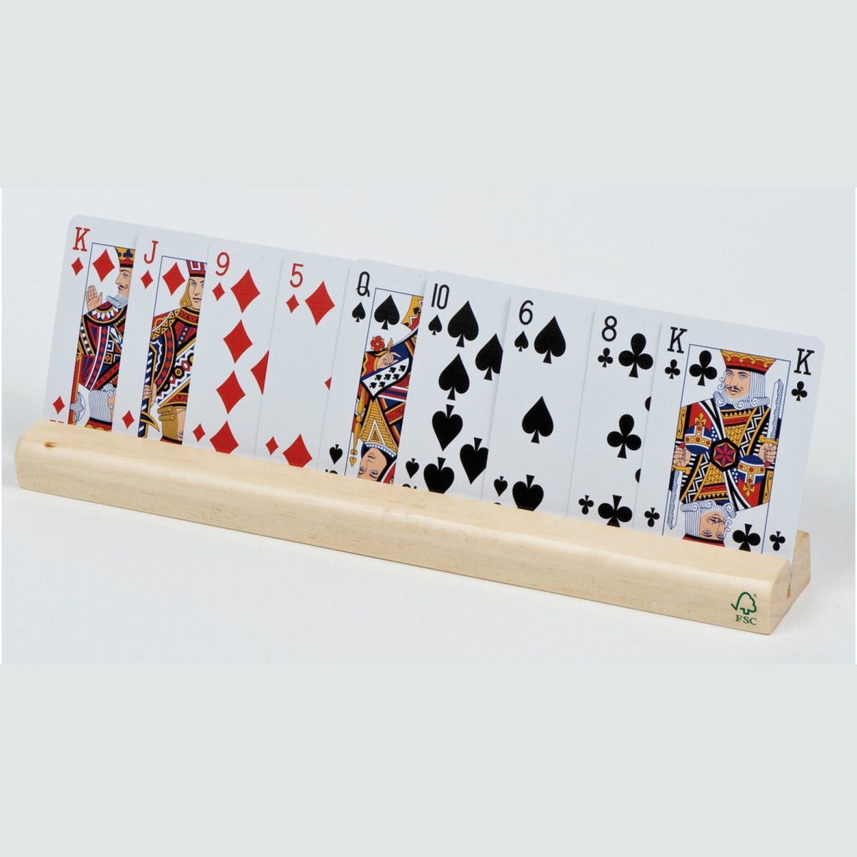 Porte-cartes en bois simple