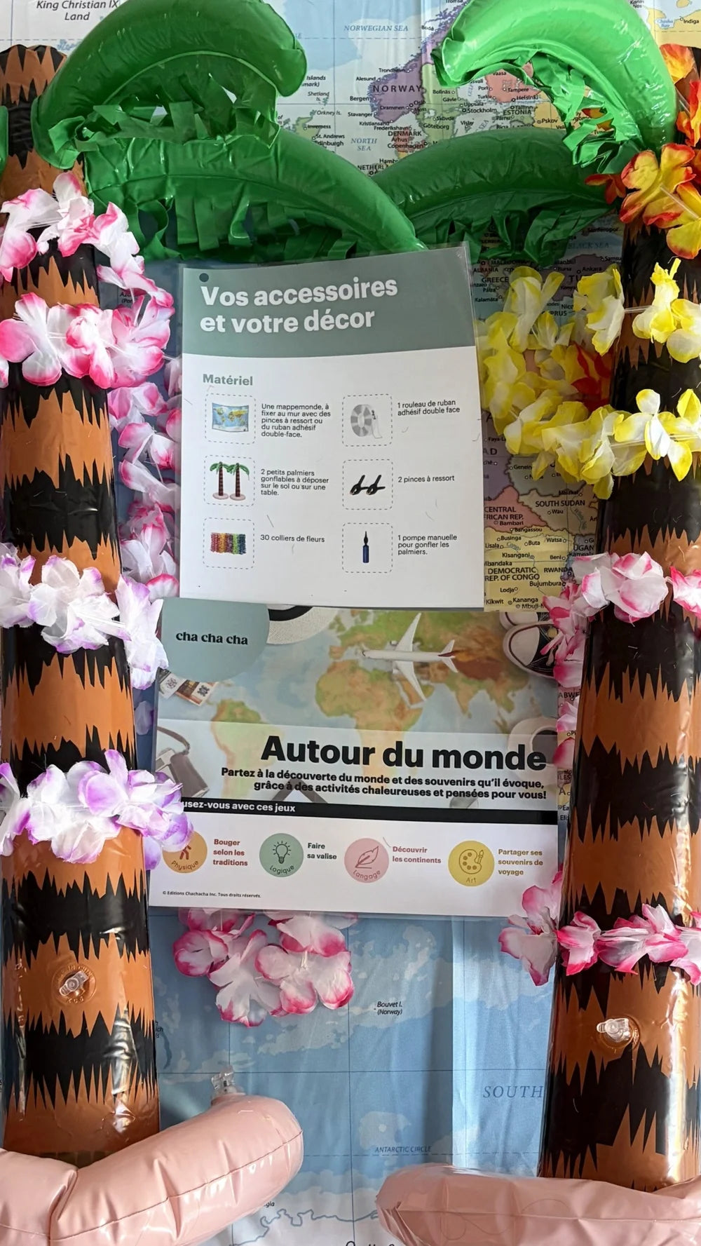 Coffret d'activités de groupe - Voyage autour du monde